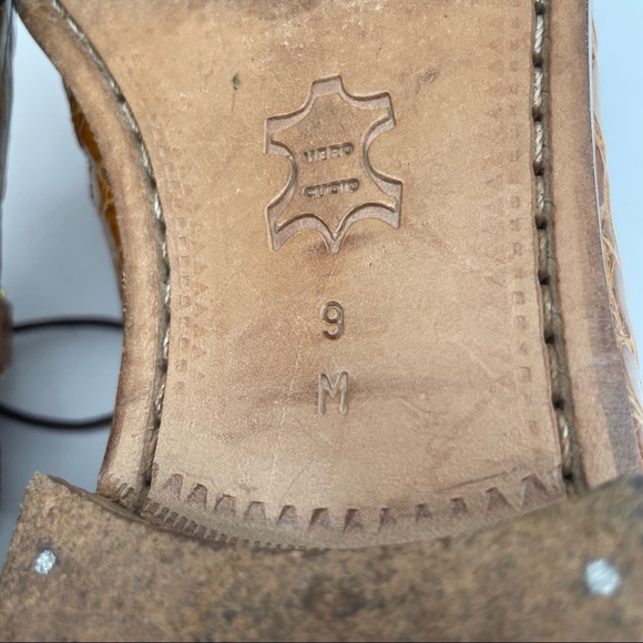 Monticelli Genuine Alligator Shoes Size 9 - Picture 10 of 14